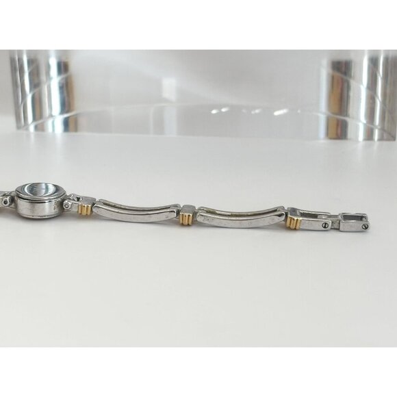 Anne Klein Dual Toned Mother of Pearl Dial Vintage Wristwatch - 14mm - WORKS! - Picture 10 of 14